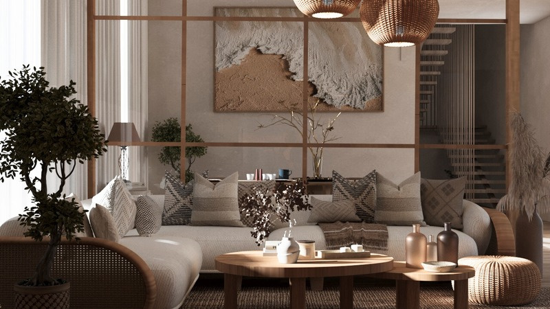 Living area render